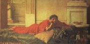 John William Waterhouse The Remorse of Nero after the Murder of his Mother (mk41) oil painting picture wholesale